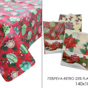 XMAS TABLE CLOTH 140X180CMS 521363