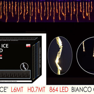 DROP LIGHTS 6 MTS WARM WHITE 810474
