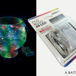 LED WIRE BATTERY 20 LIGHTS M/COLOUR 783402