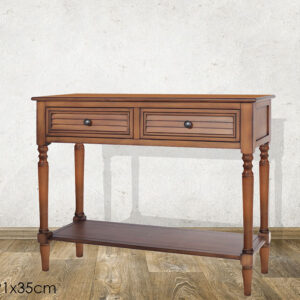 WOODEN CONSOLE 2 DRAWERS 896713