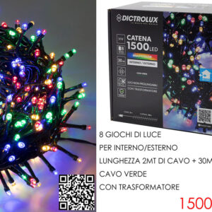1500 LED LIGHTS M/COLOUR 194550
