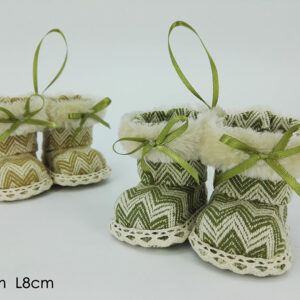 HANGING SHOES DEC. GREEN 206994