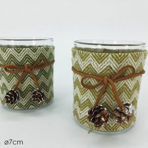 CANDLE HOLDER GREEN 207366