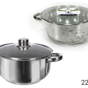 CASSEROLE STAINLESS STEEL 870393