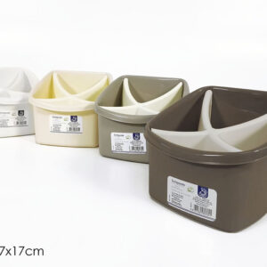 PLASTIC CUTLERY CONTAINER ASS 807641