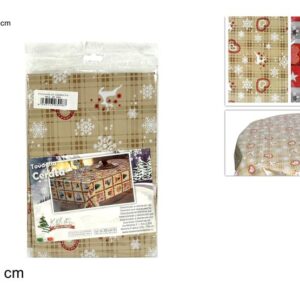 ROUND XMAS TABLE CLOTH 160CMS 039287