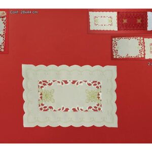 RECTANGULAR DOILERS XMAS ASS. 303371