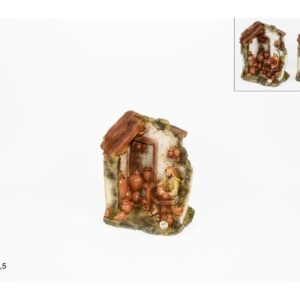 CRIB HOUSE DECORATION 2 ASS 472992
