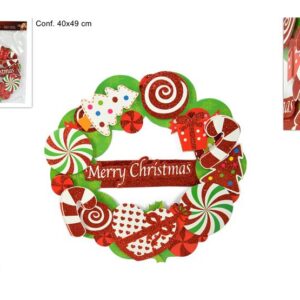 CARDBOARD GARLAND MERRY CHRIST. 606830