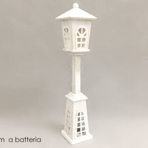 WOODEN LANTERN 80CMS 220624