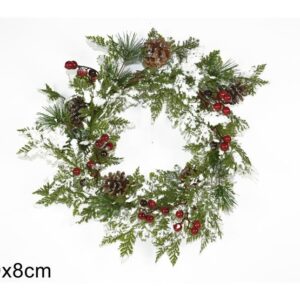 CHRISTMAS WREATH WITH BERRIES 769696