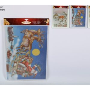 XMAS STICKERS 29 X 40CMS 778353