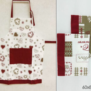 XMAS APRON WITH DEER 236885