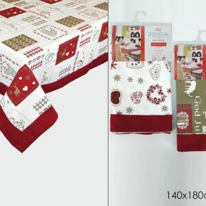 XMAS TABLECLOTH DEER 140X180 236908