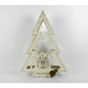 WOODEN DEORATIVE LOG TREE 922169