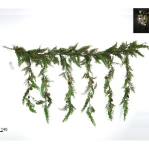 DROPPING GARLAND WITH LIGHTS 932717