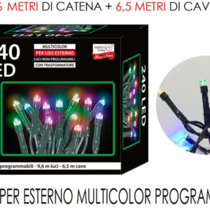 LED LIGHTS 240 EXT. MULTICOLOUR 476380