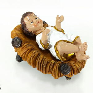 BABY JESUS IN MANGER 11CMS 963002