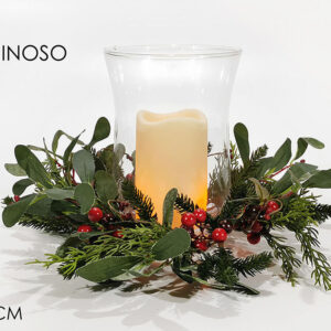 CENTRE TABLE DEC. WITH CANDLE 370688