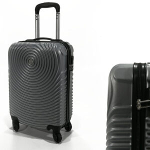 TRAVEL LUGGAGE 4 WHEELS GREY
