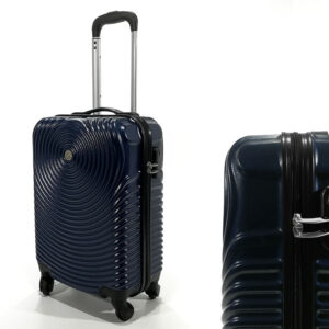 TRAVEL LUGGAGE 4 WHEELS BLUE 298845