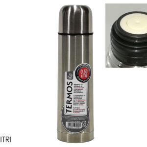 THERMOS WITH PUMP INOX 0.5LTS  970581