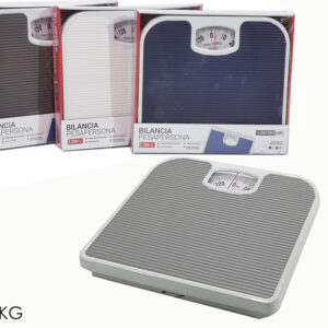 BATH SCALES 130KGS 4 ASS 193492