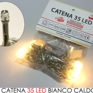 35 LED LIGHTS TRANS WIRE WARM 761097
