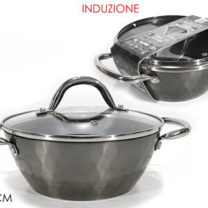 CASSEROLE 20CMS INDUCTION SHINE 343743