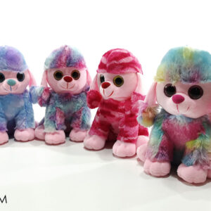COLOURED SOFT TOYS ASS 370374