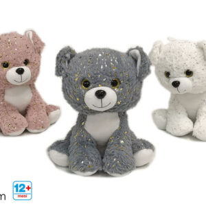 SOFT TOYS WITH GLITTER 3 ASS 257774
