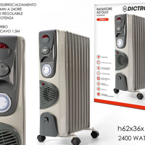 DICTROLUX RADIATOR HEATER W/FAN 252359