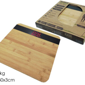 BATH SCALES BAMBOO DIGITAL 378363