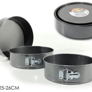 SET THREE ANTI STICK TART PANS 213343