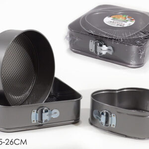 SET THREE TART PANS 216306