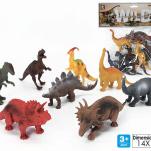 DINASAUR SET 8 PIECES 151034