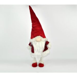 XMAS GNOME RED DRESS 76CMS 005485