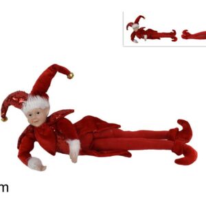 JESTER LYING DOWN VELVET CLOTHES 031903