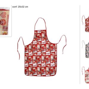 XMAS APRON 3 ASS 60X80CMS 344718