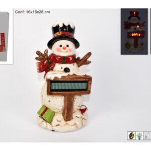 SNOW MAN WITH LIGHT WORDS/MUSIC 755620