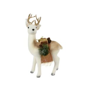 REINDEER JUBLO 45CMS W/SNOW 811333