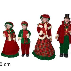 CHRISTMAS SINGING FAMILY 50/65CMS 869464
