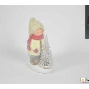 DOLL WITH CAP BEIGE WITH TREE 18CMS 872426