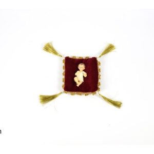 BABY JESUS ON CUSHION 8CMS 930546