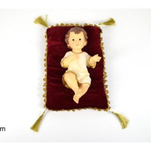 BABY JESUS ON CUSHION 28CMS 930584