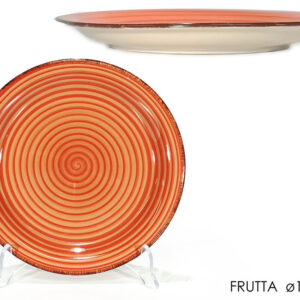 FRUIT PLATE 19CMS ORANGE 186852