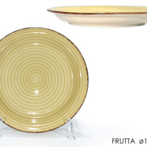 FRUIT PLATE 19CMS BEIGE 188290