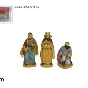 SET THREE KINGS IN BOX 11CMS 528644