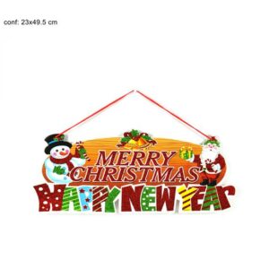 MERRY XMAS AND HAPPY N/YEAR HANGING 091464