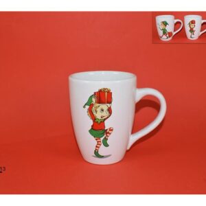 MUG WITH ELF DECORATION 995835